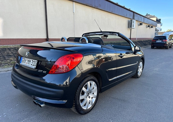 Peugeot 207 CC cena 14500 przebieg: 209205, rok produkcji 2008 z Gostyń małe 781